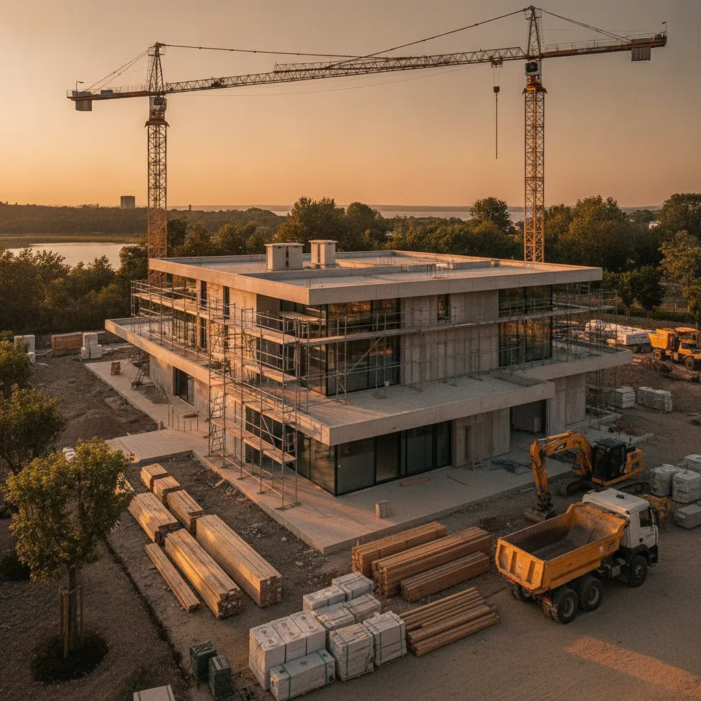 Constructie casa moderna